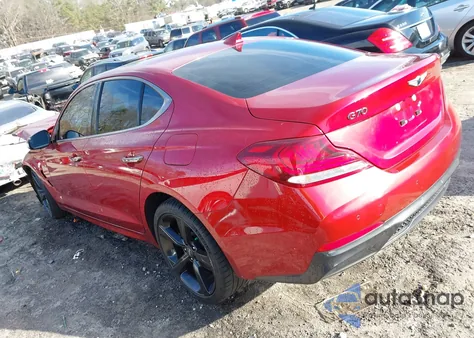 2020 Genesis G70 2.0T Rwd из США, поврежденный, VIN KMTG44LA7LU045367